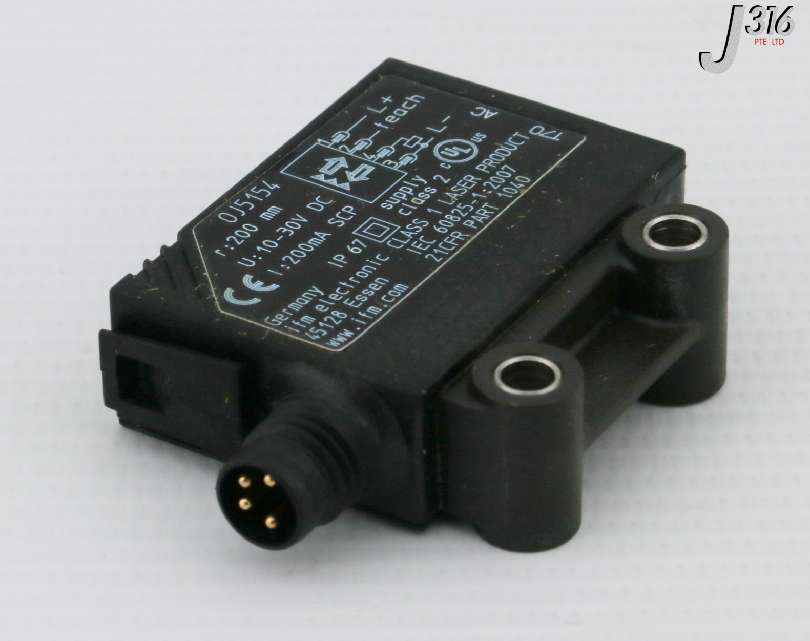 30726 IFM PHOTOELECTRIC SENSOR, OJHLFPKG/SO/AS (NEW) OJ5154 | eBay